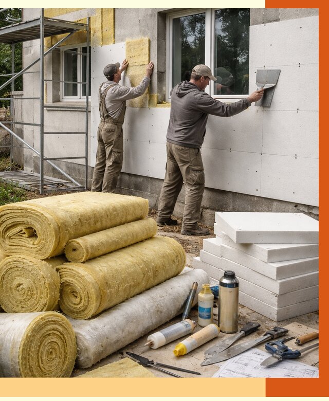 Утепление домов в Беслане под ключ от 4253 руб/м2 | Профессионально — ТепломастерБсл