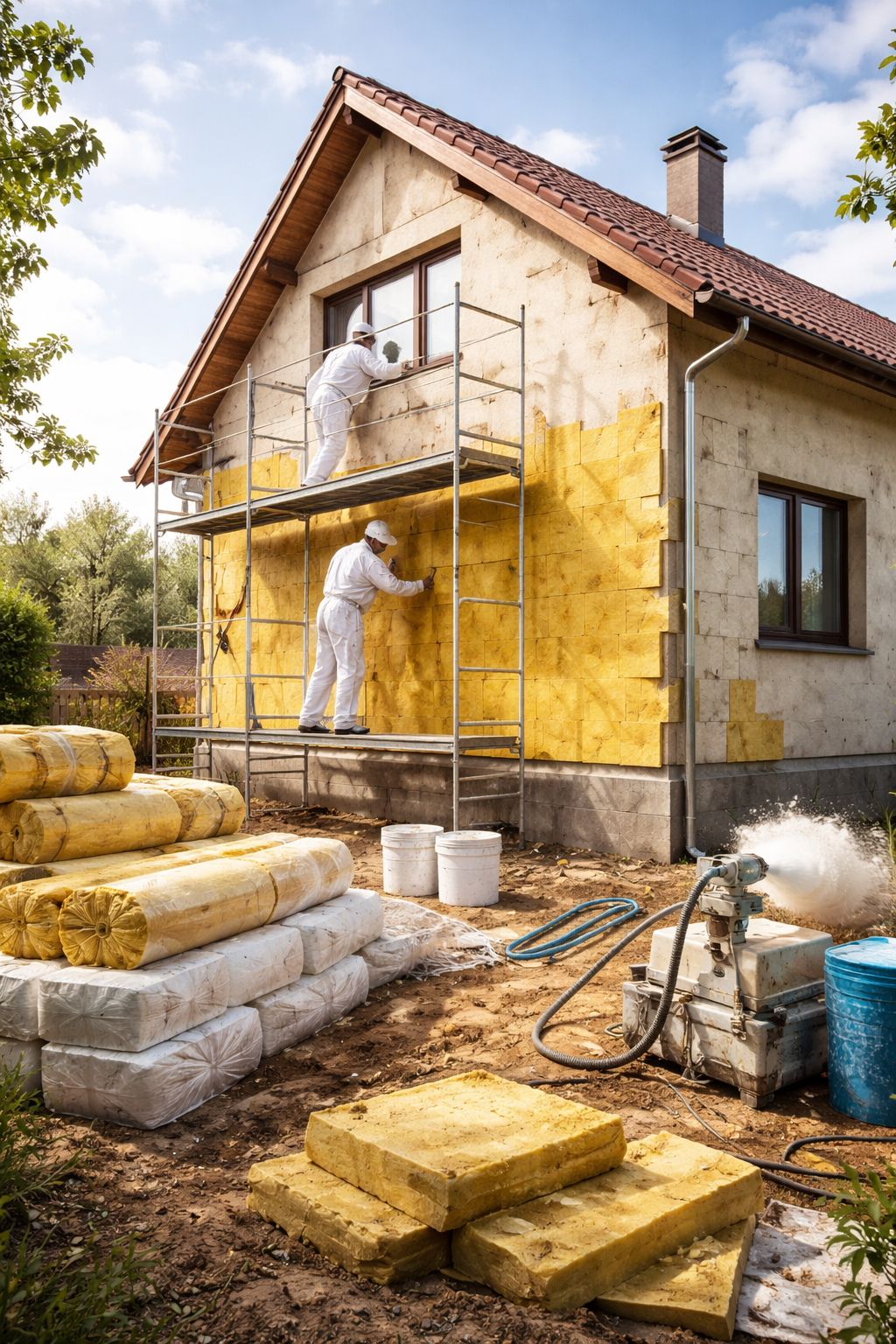 Профессиональное утепление домов в Беслане — тепло, надежность, экономия