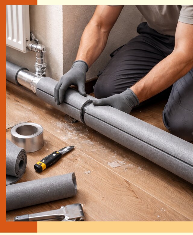 Утепление труб отопления в Беслане: теплоизоляция и защита сети