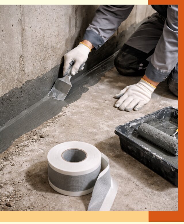 Гидроизоляция швов и герметизация стыков в Беслане от 1266 руб. | ТепломастерБсл