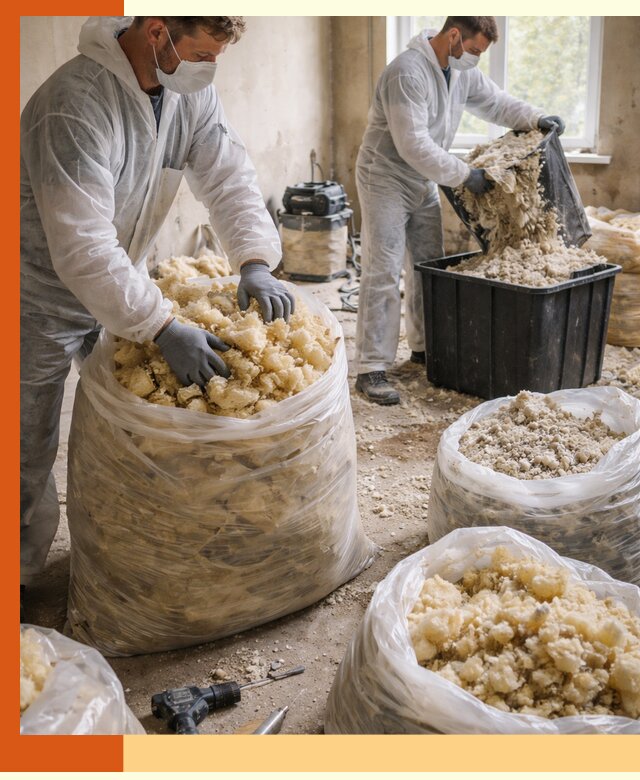 Утилизация старого утеплителя в Беслане быстро и безопасно