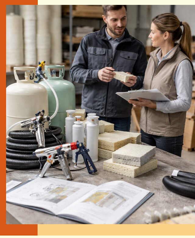 Продажа компонентов ППУ с профессиональной консультацией в Беслане